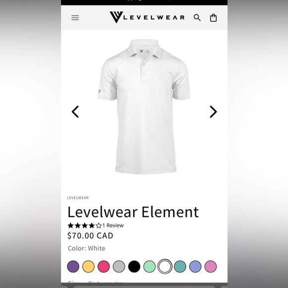 Levelwear element shirt - Picture 1 of 6